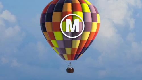 MotionArray - Air Balloon Logo - 606202