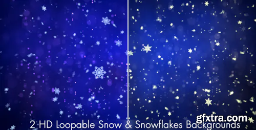Videohive Snow and Snowflakes 2 18840325