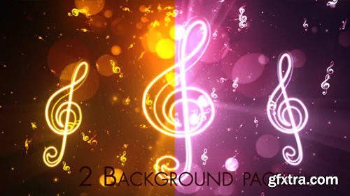 Videohive Music Notes V1 4133443