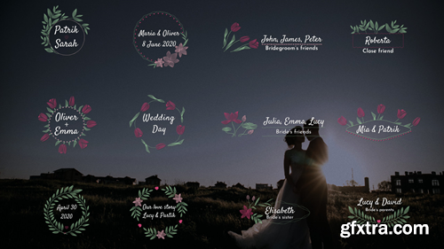 MotionArray Wedding Titles And Lower Thirds 606891