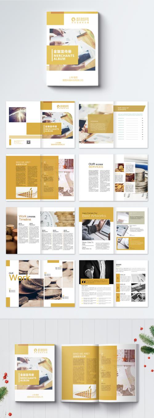 LovePik - business financial brochures - 400173702