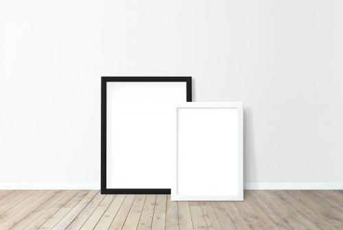 Frame mockups against a wall - 585993