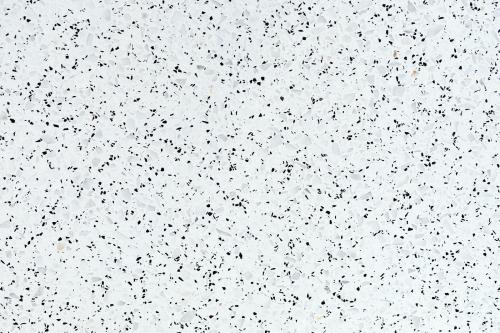 White granite textured tile with black stains - 2035811