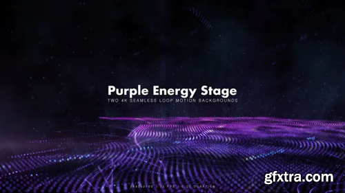 Videohive Purple Energy Landscape 11861681