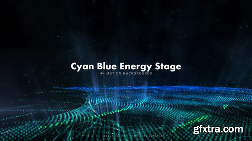Videohive Cyan Blue Energy Stage 3 12377262
