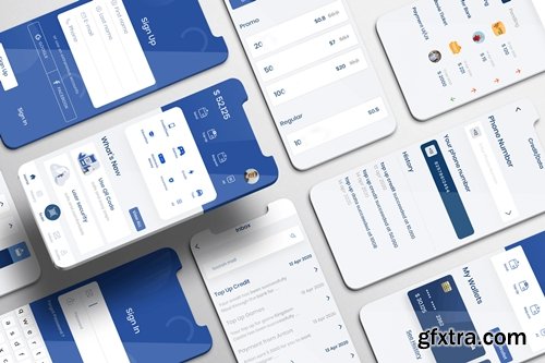 Eazymoney UI Kit - E Wallet Apps