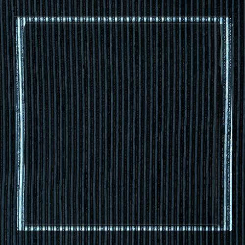 Blue frame on navy blue corduroy textured background vector - 1210920