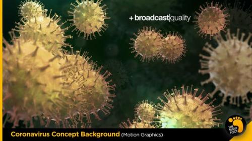 Videohive - Coronavirus Concept Background - 26908896