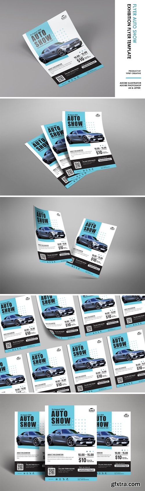 Auto Show - Car Exhibition Poster Flyer