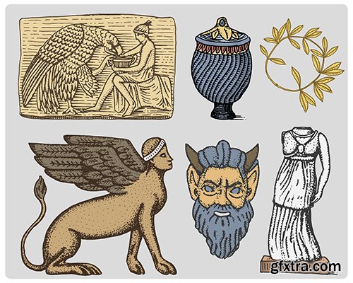 Ancient Greece symbols