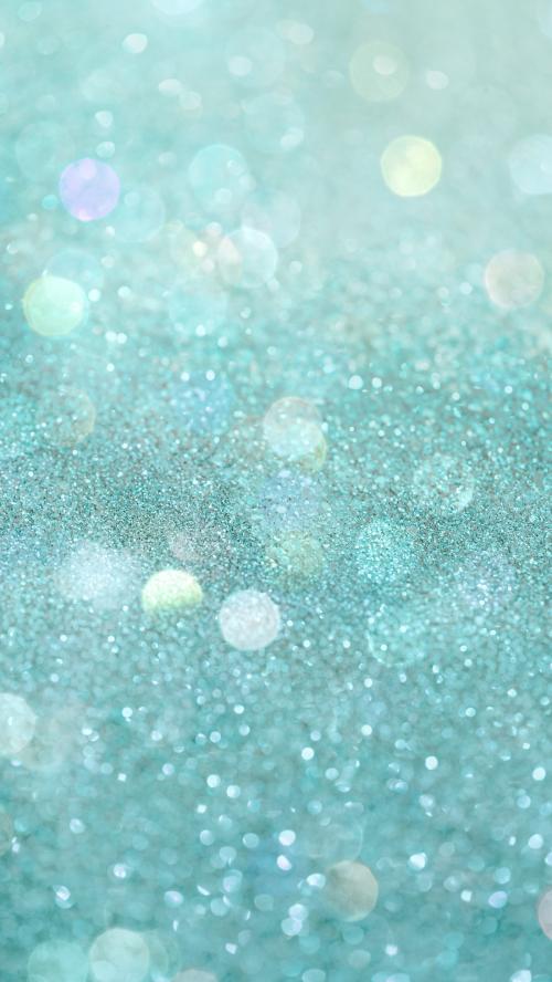 Shiny green glitter textured background - 2280817