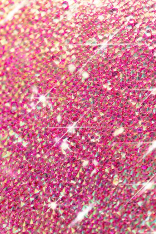 Pink crystals glitter background - 2281044