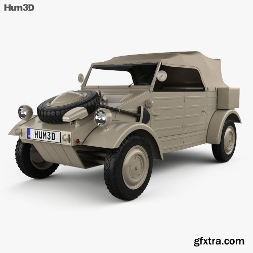 Volkswagen Kubelwagen 1945 3D model
