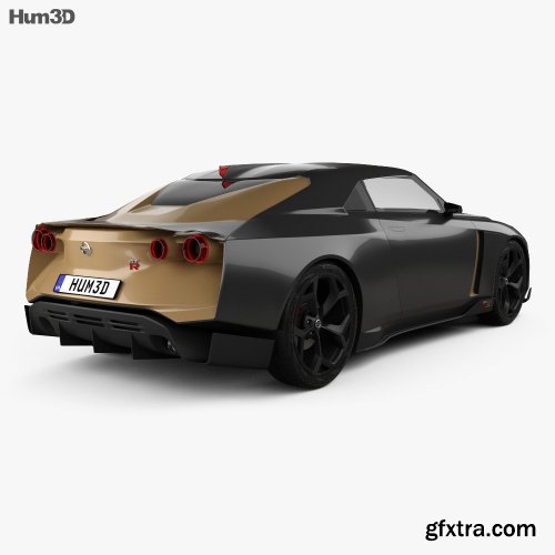 Nissan GT-R50 2018 3D model