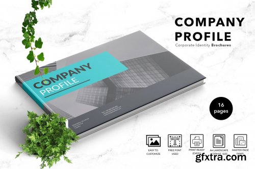 CreativeMarket - Company Profile Business Corporate 4717945