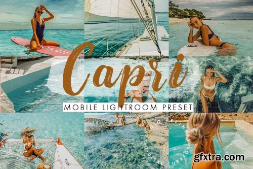 CreativeMarket - Capri Mobile Lightroom Presets 4488168