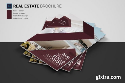 CreativeMarket - Real Estate Brochure 4664742