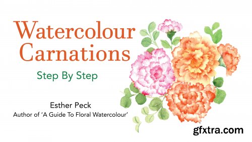 Watercolour Carnations Step by Step