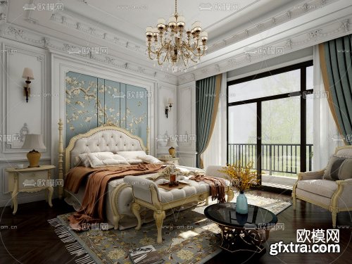 Classic Bedroom 05