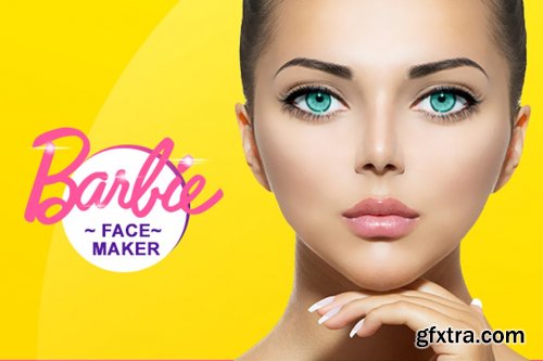 CreativeMarket - Barbie Face Maker PS Action 4871594