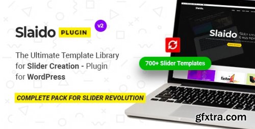 Codecanyon - Slaido - Template Pack for Slider Revolution WordPress Plugin - 21872714 - v2.0.4