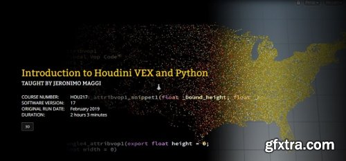 FXPHD – HOU217 – Introduction to Houdini VEX and Python