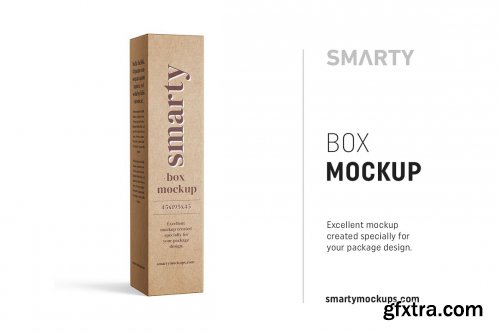 CreativeMarket - Box mockup 45x195x45 4850643
