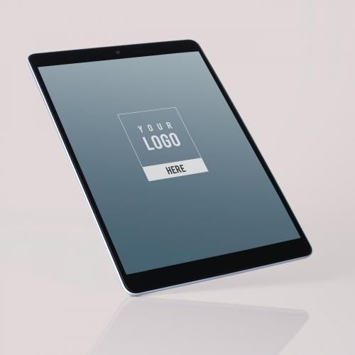 Full screen tablet mockup design - 524154