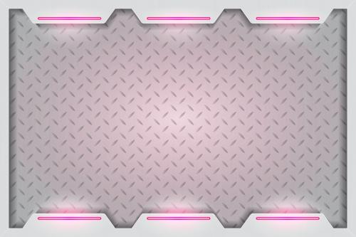 SImple pink technology background template vector - 1213406