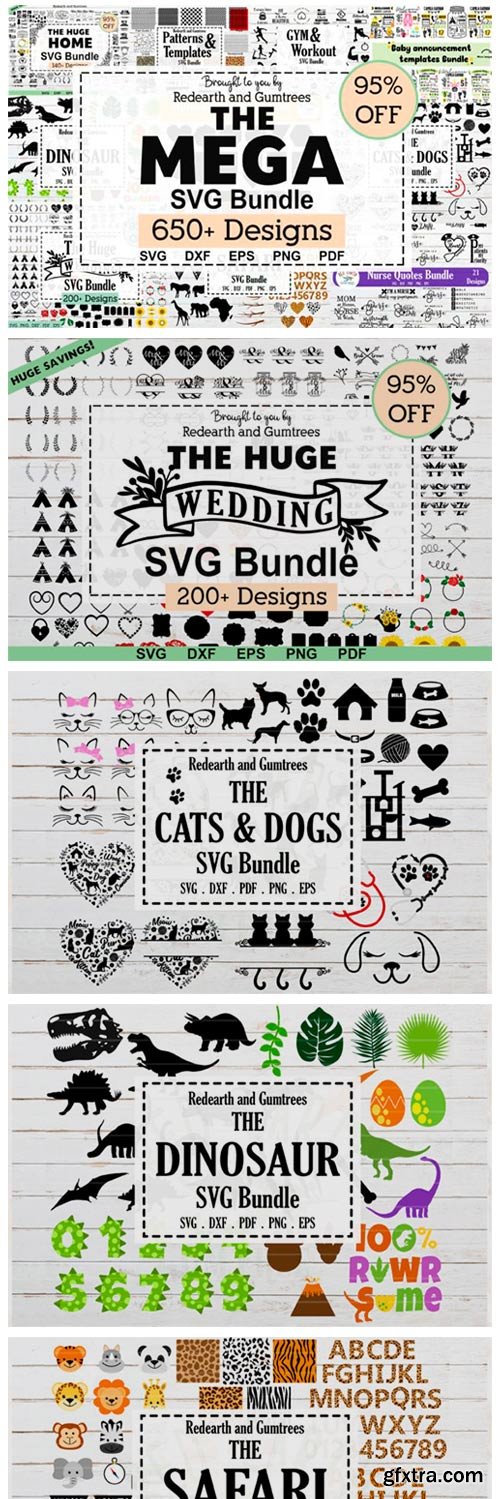 The MEGA SVG Bundle.More Than 650 Design 4238391