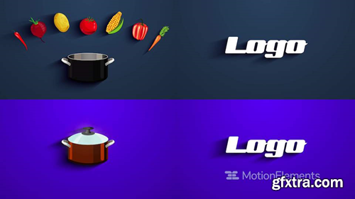 MotionElements Cooking Food Logo 14798124