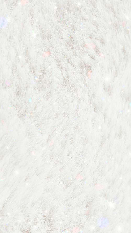 White sparkle wool texture background mobile phone wallpaper - 2280399
