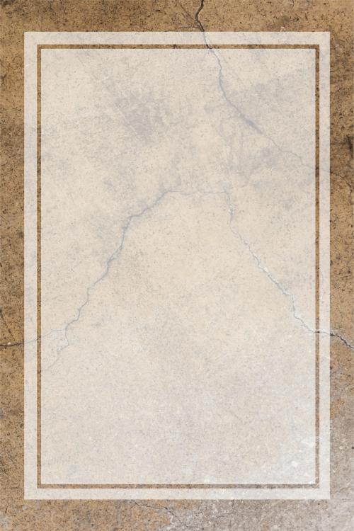 Blank transparent frame on an aged brown concrete wall vector - 1223234