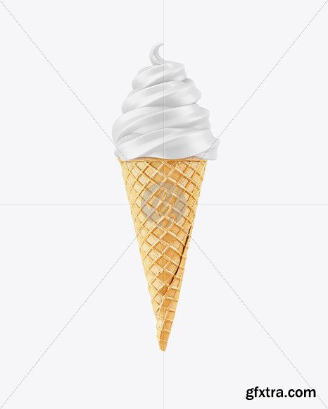 Ice Cream Cone Mockup 61210
