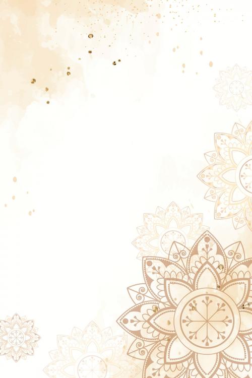 Diwali festival patterned background vector - 1213609