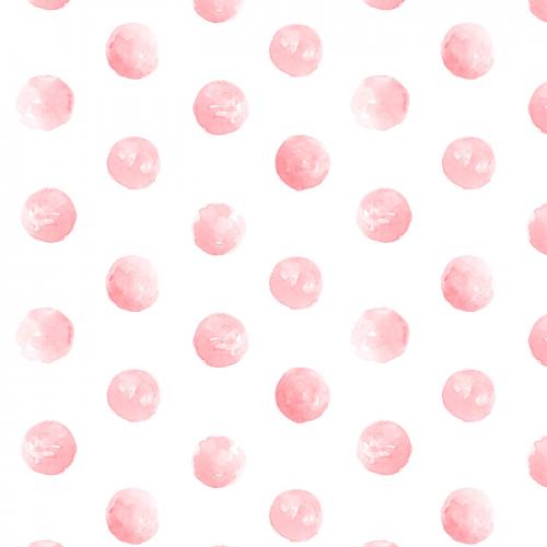 watercolor circle patterned seamless background vector - 1217603