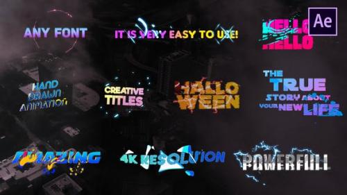 Videohive - Creative Colorful Titles | After Effects - 27020559