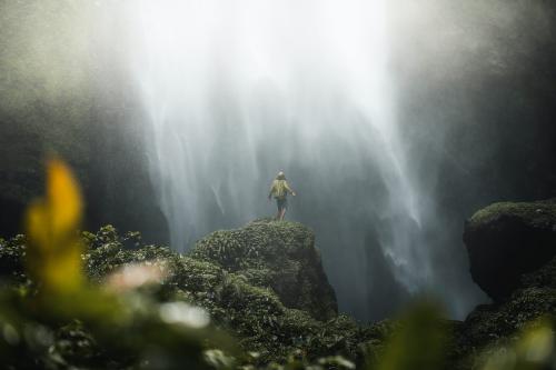 View of waterfall in Java, Indonesia - 2092671