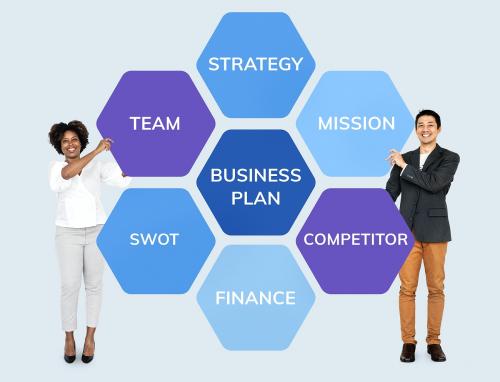 Partners with a business plan - 504362