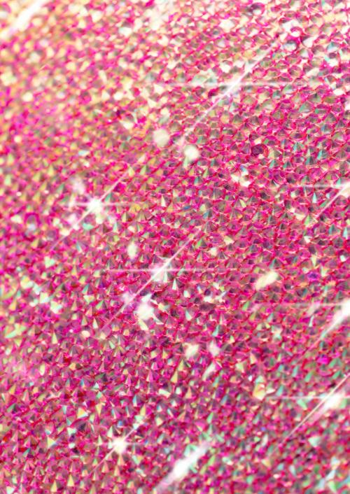 Pink crystals glitter background - 2281190