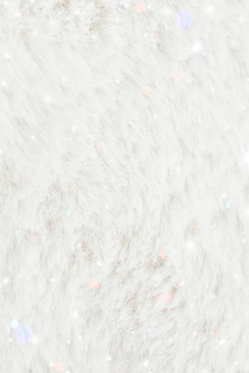 White sparkle fur texture background background - 2280368