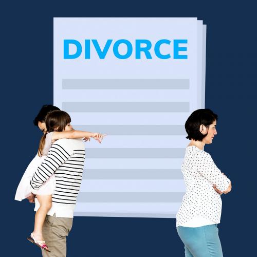 Parents of sad kid getting a divorce - 503949