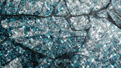Cracked glitter ground textured background - 2281022