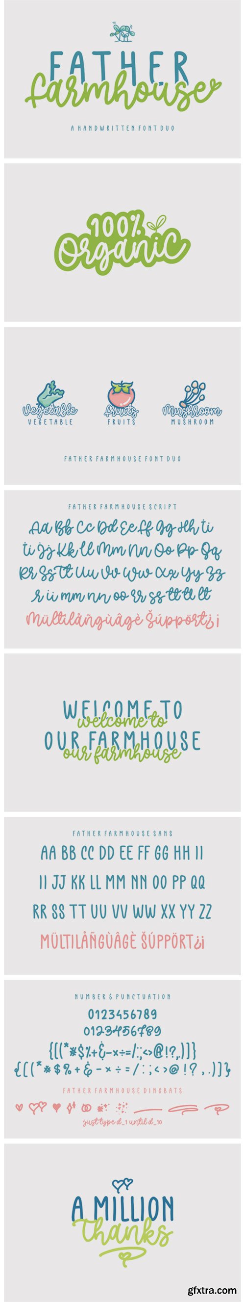 Father Farmhouse Font