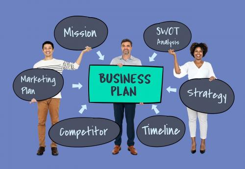 Team with a business plan - 504058