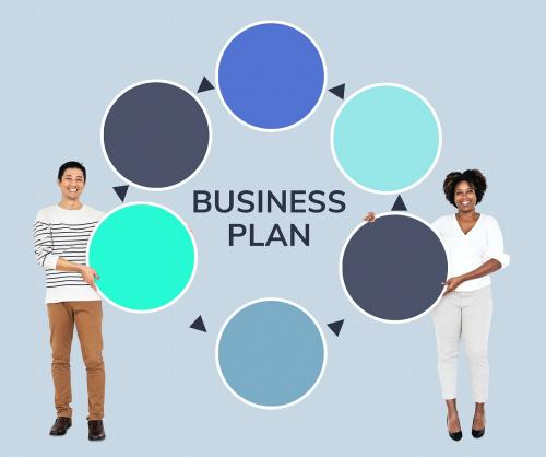 Partners with a business plan - 504142