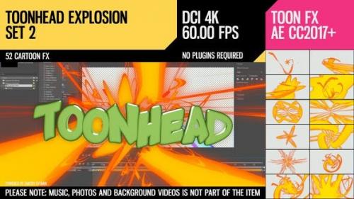 Videohive - Toonhead (Explosion FX Set 2) - 26181772