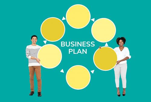 Partners with a business plan - 504169