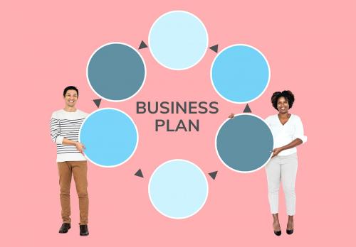 Partners with a business plan - 504206