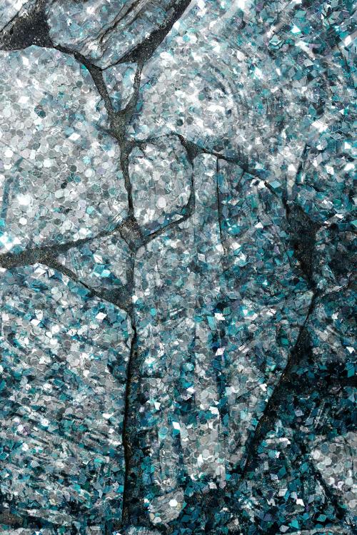 Cracked glitter ground textured background - 2280992